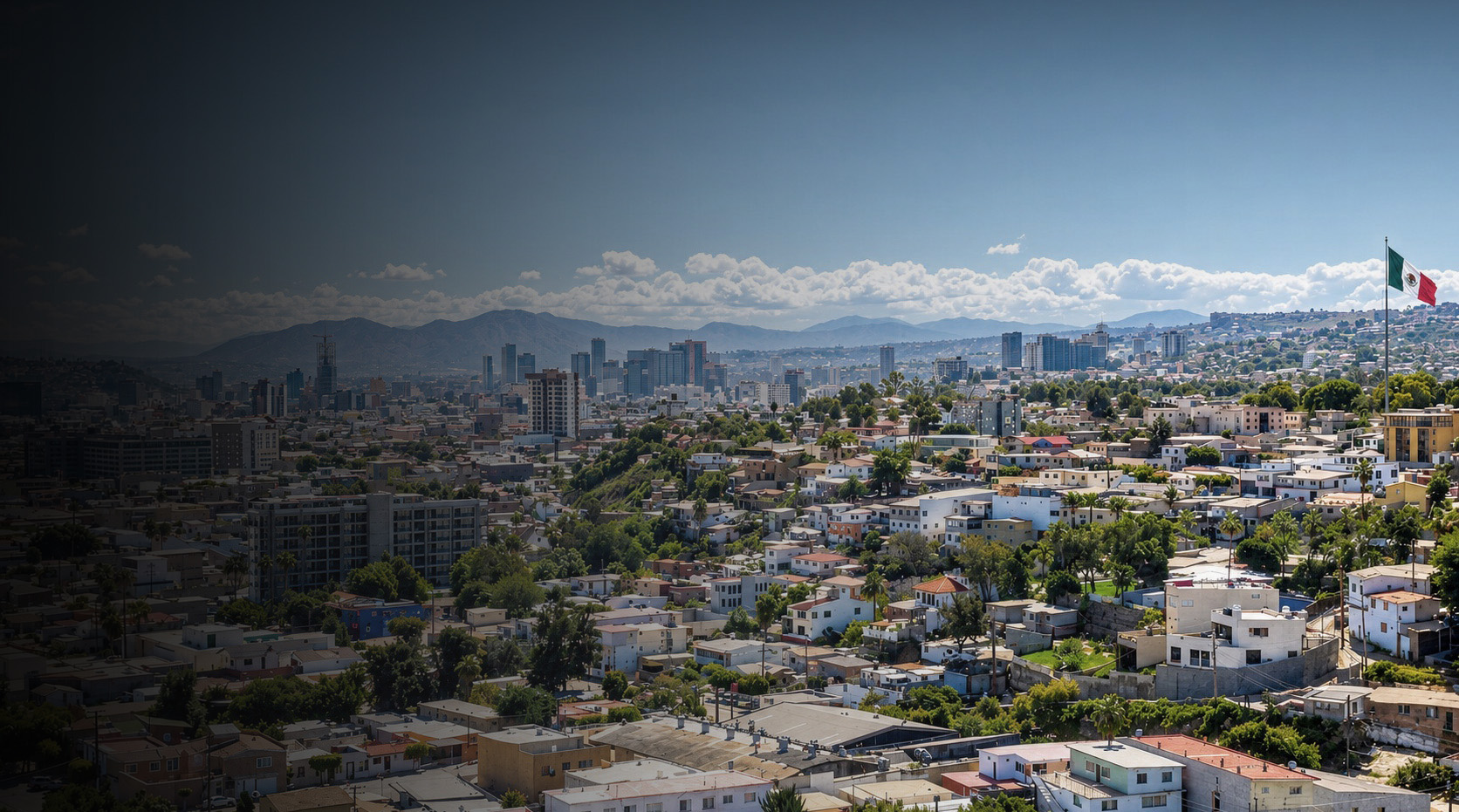 Vista panorámica de la ciudad de Tijuana