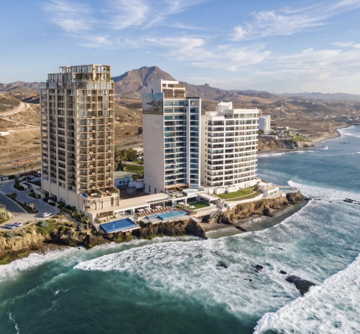 Ensō frente al Pacífico en Rosarito