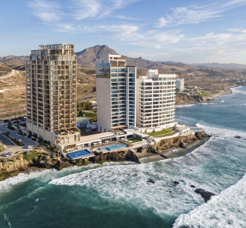 Render del desarrollo Ensō en Rosarito