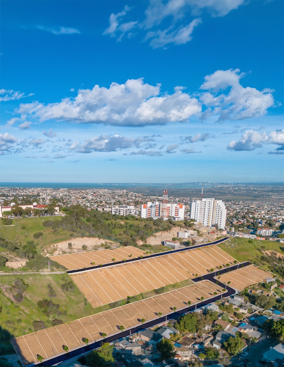 Terrenos de Mirador Juárez con vista panorámica en Tijuana